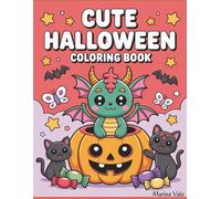Cute Halloween Coloring Book, 226 Spooky & Fun Pages: Unwind with Friendly Ghosts, Playful Pumpkins, and Charming Witches | Large 8.5" x 11" ... | Perfect Gift for Family Halloween Fun