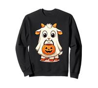 Cute Halloween Goat Ghost Funny Spooky Trick Or Treat Sweatshirt