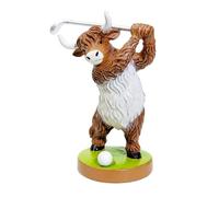 Cute Hand Painted Resin Cow Statue Golf Home Decor for Birthday Holiday