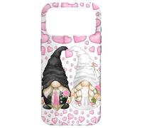 Cute Heart Pattern for Wedding Mr. Groom Mrs. Bride GNOME Coque pour iPhone 17 Pro Max