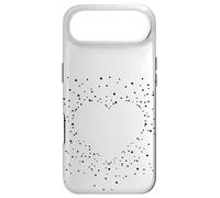 Cute Heart White and Black Art Stars Coque pour iPhone Air