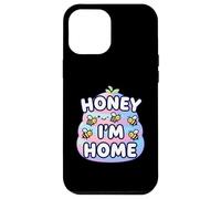 Cute Honey I'm Home Beehive Pun Coque pour iPhone 12 Pro Max