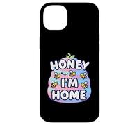 Cute Honey I'm Home Beehive Pun Coque pour iPhone 14 Plus