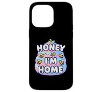 Cute Honey I'm Home Beehive Pun Coque pour iPhone 14 Pro Max