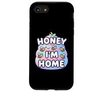 Cute Honey I'm Home Beehive Pun Coque pour iPhone SE (2020) / 7/8