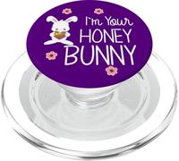 Cute I'm Your Honey Bunny Love PopSockets PopGrip pour MagSafe