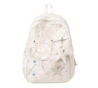 Cute Ita Bag Backpack Girls Star Backpack with Clear Pouch Keychain