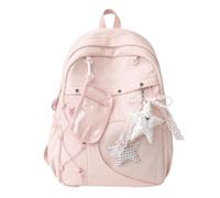 Cute Ita Bag Backpack Girls Star Backpack with Clear Pouch Keychain