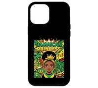 Cute Jamaican Princess Caribbean Afro Girl Cown Coque pour iPhone 12 Pro Max