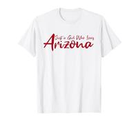 Cute, Just a Girl That Loves Arizona Women Teen Girls Tween T-Shirt