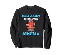 Cute Just A Guy Who Loves Cinema pour Les Hommes et Les garçons Sweatshirt