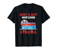 Cute Just A Guy Who Loves Cinema pour Les Hommes et Les garçons T-Shirt