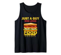 Cute Just A Guy Who Loves Food TACO hommes et garçons Débardeur
