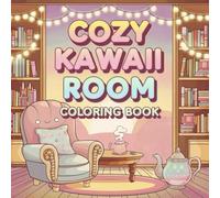 Cute Kawaii Coloring Book for Kids, Teens, and Adults: 50 Fun and Adorable Coloring Pages of Food, Animals, and Objects in Kawaii Style | 8.5x8.5” Square Format