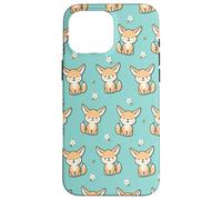 Cute Kawaii Girls Womens Kids Pattern Fennec Fox Lover Coque pour iPhone 16 Pro Max