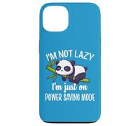 Cute Kawaii Kids Napping Not Lazy Power Saving Panda Coque pour iPhone 13