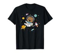 Cute Kawaii Kids Space Australian Animal Lover Wombat T-Shirt