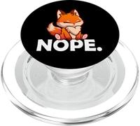 Cute Kawaii Mens Womens & Kids Nope Red Fox Lover PopSockets PopGrip pour MagSafe