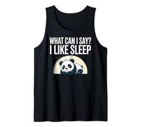 Cute Kawaii Panda, What Can I Say? I Like Sleep Débardeur