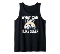 Cute Kawaii Panda, What Can I Say? I Like Sleep Débardeur