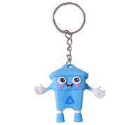 Cute Keychain - Cartoon Trash Can Bag Charm | Cartoon Keychain, Small Cute PVC Keychainn Charm For Backpack Purse Wallet Luggage Rearview Mirror Car Truck Travel School Party Home Daily Birthday