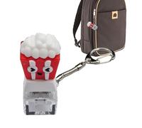 Cute Keychain - Funny Food Keyring, Realistic Miniature Burger, Backpack Charm Accessory, Unique Bag Pendant Decoration, Fashion & Luggage Category, Small Portable Size, Friend Family Teens Gift