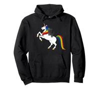 Cute Kid Girls Womens Rainbow Unicorn Scottish Terrier Lover Sweat à Capuche