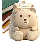 Cute Kids Backpack Bear Design School Bag With Adjustable Shoulder Straps