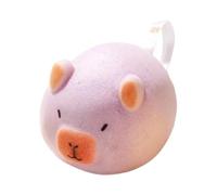 Cute Kids Bath Sponge - Cartoon Animal Scrubber, Soft Shower Washing Tool