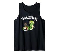 Cute Kids Girls Boys Kawaii Bookworm Reading Lover Débardeur
