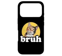 Cute Kids Mens Womens Boys Bro Meme Bruh Calico Cat Lover Coque pour iPhone 17 Pro