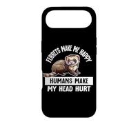 Cute Kids Womens Mens Lover Pet Ferrets Make Me Happy Coque pour iPhone Air
