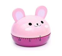 Cute Kitchen Timer Mechanical Timer for Kids, 60 Minutes Manual Cooking Timer Wind Up Countdown Timer Cute Timer for Cooking Reading Sports Study Time