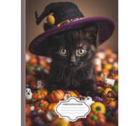 Cute kitty composition notebook: Graph Paper Notebook, 4x4 Grid: 8.5 x 11 in, 100 Pages, Perfect for Math, Drawing and Creative Notes