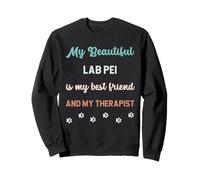 Cute Lab Pei Chien Papa Maman Ami et Thérapeute Sweatshirt