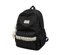 Cute Lace Backpack - Large Capacity Lace Lightweight Bags with Star