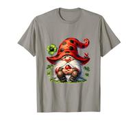 Cute Ladybug GNOME for Lucky Moms with Cloverleaf Shamrock T-Shirt