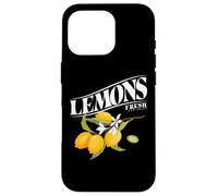 Cute Lemon Fruit Fresh and Juicy Capri Lemons Coque pour iPhone 16 Pro