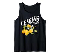 Cute Lemon Fruit Fresh and Juicy Capri Lemons Débardeur