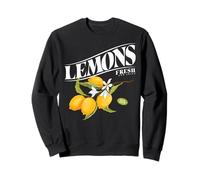 Cute Lemon Fruit Fresh and Juicy Capri Lemons Sweatshirt