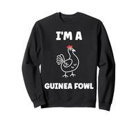 Cute Little Animals Birds Simple I'm a Guinea Fowl Sweatshirt