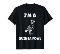Cute Little Animals Birds Simple I'm a Guinea Fowl T-Shirt