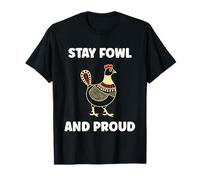 Cute Little Animals Birds Simple Stay Guinea Fowl T-Shirt