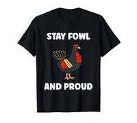 Cute Little Animals Birds Simple Stay Guinea Fowl T-Shirt