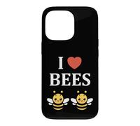Cute Little Bee Funny Simple i Love Bees Coque pour iPhone 13 Pro