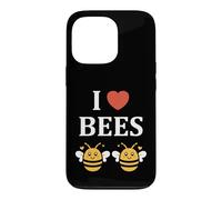 Cute Little Bee Funny Simple i Love Bees Coque pour iPhone 13 Pro