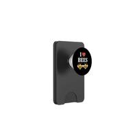 Cute Little Bee Funny Simple i Love Bees PopSockets PopWallet pour MagSafe