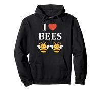 Cute Little Bee Funny Simple i Love Bees Sweat à Capuche