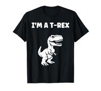 Cute little minimalist tyrannosaurus dinosaur i'm a t-rex T-Shirt