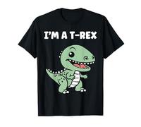 Cute little minimalist tyrannosaurus dinosaur i'm a t-rex T-Shirt